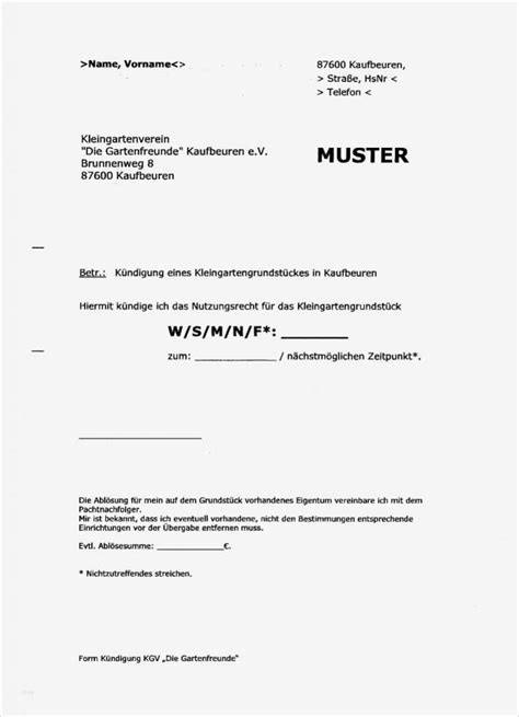 K Ndigung Mietvertrag Vermieter Vorlage Pdf Cool K Ndigung Muster