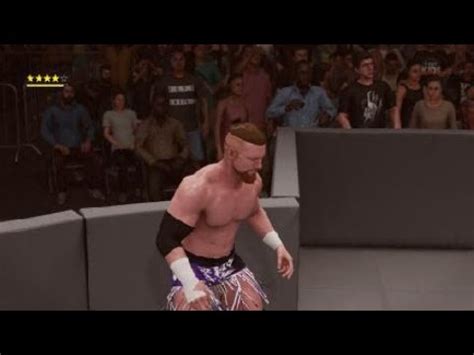 WWE 2K18 205 Live Universe Mode Buddy Murphy Vs Lio Rush YouTube