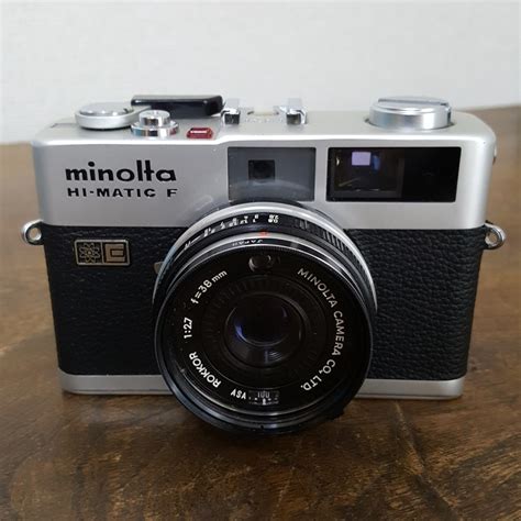 Minolta Hi Matic F Rokkor F Mm Seiko Esl