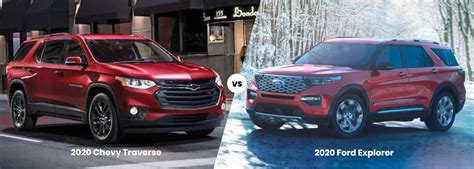 2023 Chevy Traverse Vs 2023 Ford Explorer Classic Chevrolet Beaumont