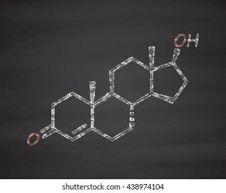 Testosterone Male Sex Hormone Androgen Molecule Stock Illustration 438974104 Shutterstock