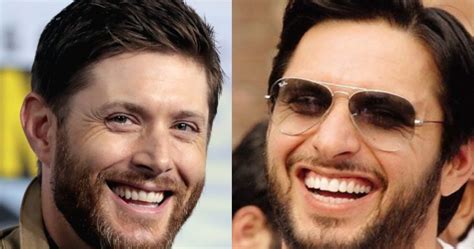 Here Is Shahid Afridis Doppelganger Jensen Ackles Reviewitpk