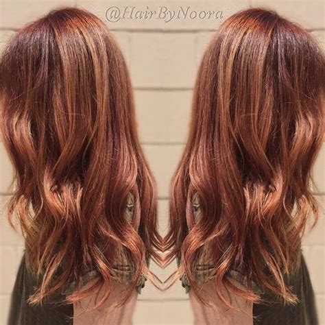 20 Startling Auburn Hair Color Ideas With Blonde Highlights