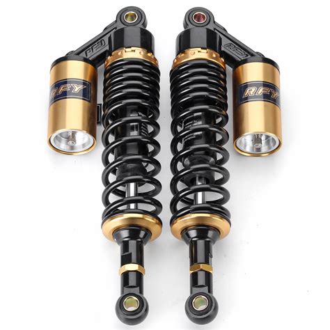 Mm Inch Motorcycle Air Shock Absorber Suspension Damper For