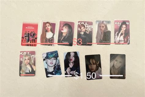 Blackpink Lomo Cards Hobbies Toys Memorabilia Collectibles K