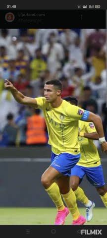 Ronaldo Angkat Piala Tropi Pertama Kali Bersama Al Nassr Setelah Final