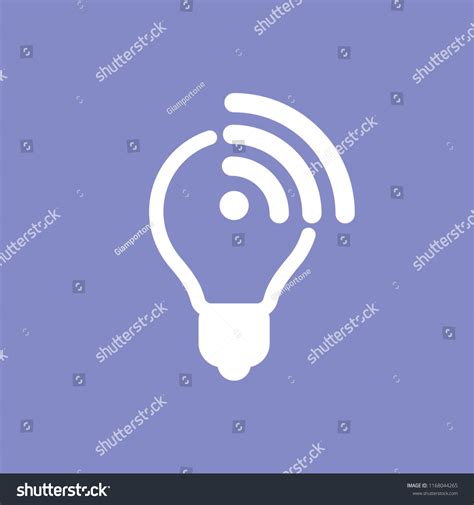 Light Fidelity Wireless Communication Technology By Stock Vector