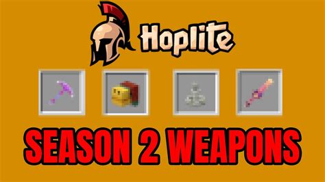 I Ranked More Of Hoplite S Legendary Weapons Youtube