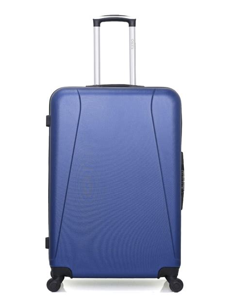 Hero Valise Grand Format Abs Lanzarote Cm Roues Bleu Marine