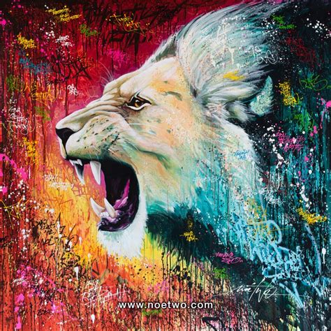 Lion Roaring - Noe Two - Art Store