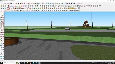 Sketchup Park 3d Model Cgtrader