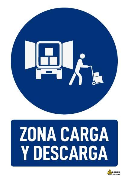 Se Al De Zona De Carga Y Descarga Imprimir Carteles Gratis