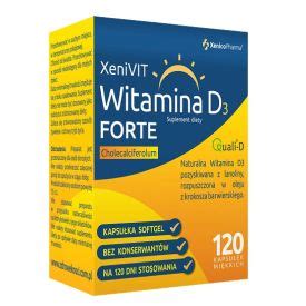 Xenivit Bio Witamina D Forte Witamina D W Kapsu Kach Szt