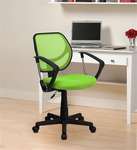 Buy Agnes Ergonomic Chair In Green Colour By Lakdi Online Ergonomic