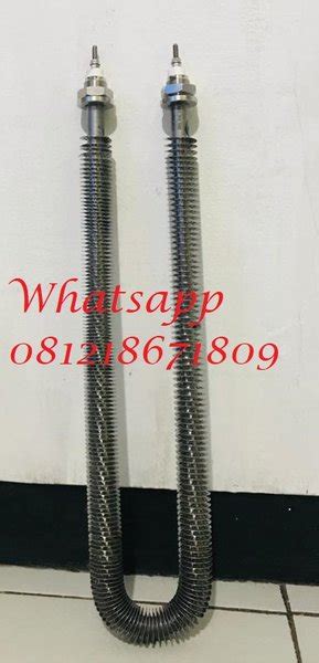 Jual Finned Heater Tipe U Pemanas Udara Panjang U Mm Cm Volt