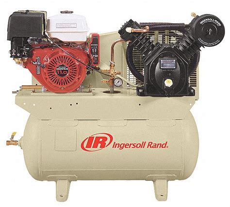 INGERSOLL RAND Piston, 13.0 hp Stationary Air Compressor, 30 gal ...