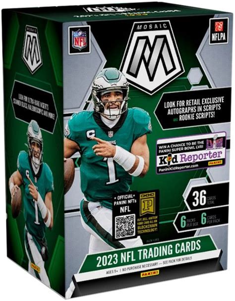 2023 Panini Mosaic Football Blaster Box SP PAN23FBMB Best Buy