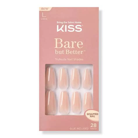 Kiss Nude Drama Bare But Better Nails