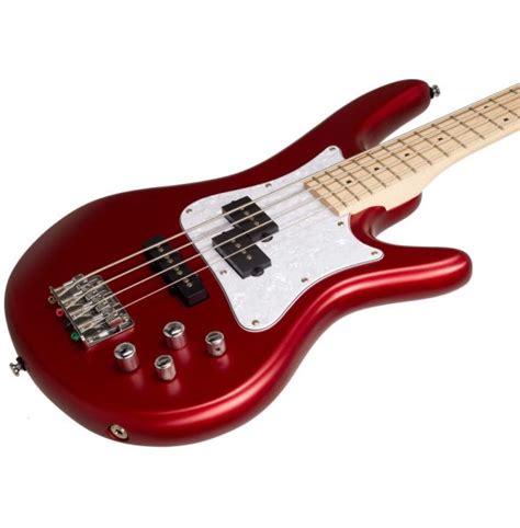 Ibanez Srmd200 Cam Sr Mezzo Series Electric Bass Candy Apple Matte Bentley Music