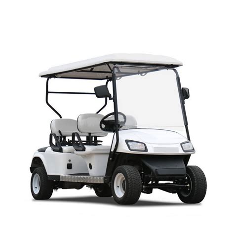 Chinese Made 4 Seater Electric Golf Carts Sightseeing Car With Ce Certificates China Golf Cart