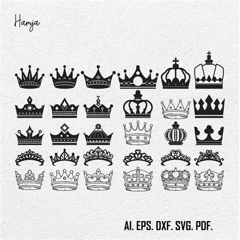 Royal Crown Svg File King Crown Svg Queen Crown Svg Princess Tiara