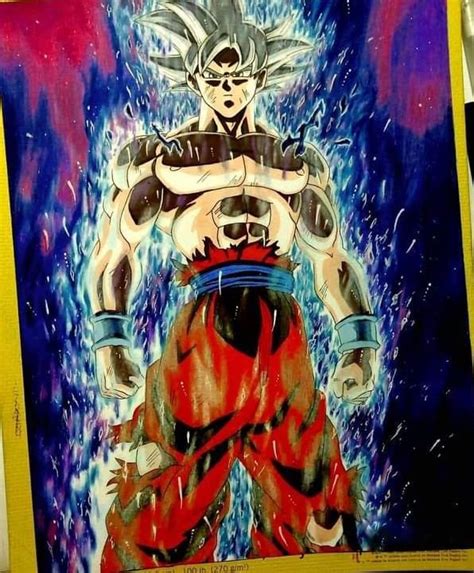 Concurso Artemaster Dibujo De Goku Ultra Instinto Dominado Arte Sexiz Pix