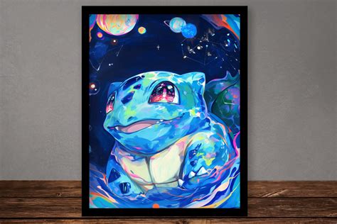 Printable Balbasaur Png Balbasaur Digital Print Anime Wallart