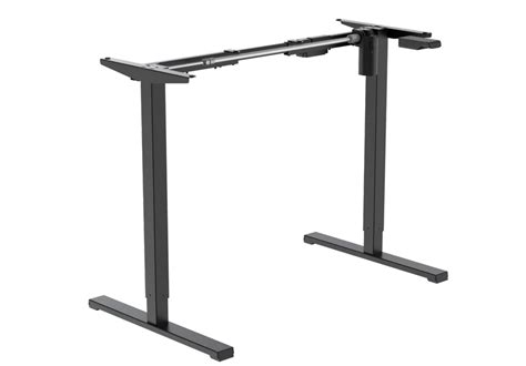 Ergomate Motorized Height Adjustable Standing Desk Single Motor Frame