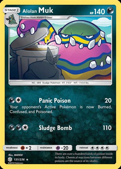 Dark Severe Poison PokemonCard