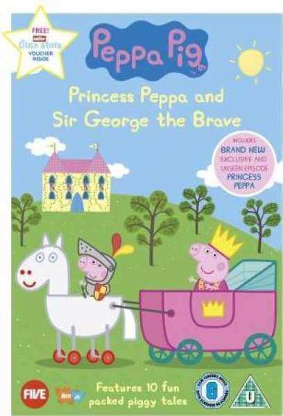 Peppa Pig - Princess Peppa DVD - Zavvi UK