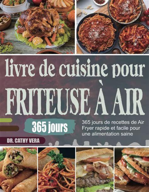 Buy livre de cuisine pour friteuse à air 365 jours de recettes de Air