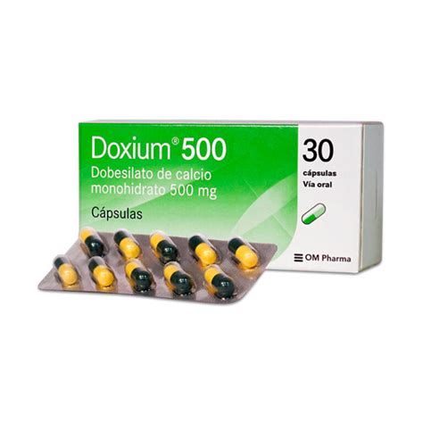 Doxium 500 Mg 30 Capsulas Farmaprime