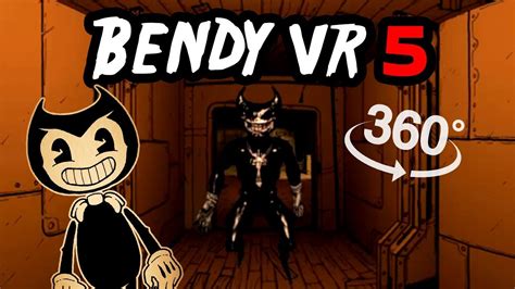 Bendy Vr 360 5 The Ink Machine Horror Video Youtube