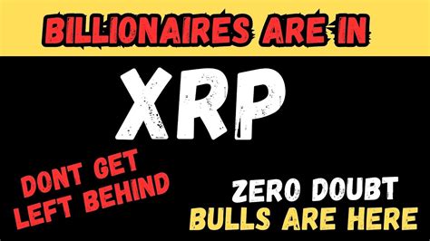 Ripple XRP Epic Bull Season Is Starting Here Millionaires In Making