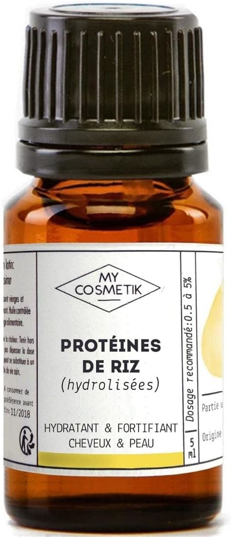 MY COSMETIK Protéines de Riz hydrolisées Actif cosmétique hydratant