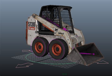 bobcat loader 3d model