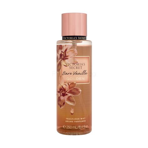 Victorias Secret Bare Vanilla Golden Спрей за тяло за жени 250 ml