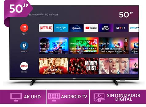 Ripley Smart Tv Philips Led Uhd K Pud