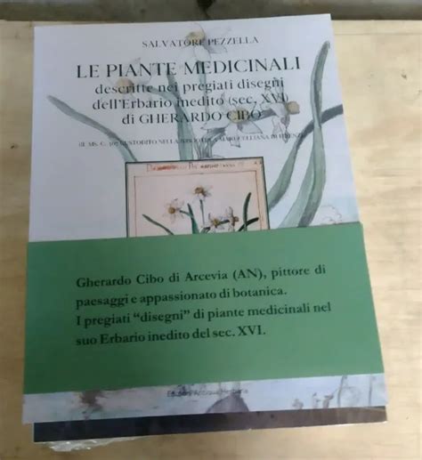 LE PIANTE MEDICINALI Descritte Nei Disegni Erbario Inedito Di Gherardo