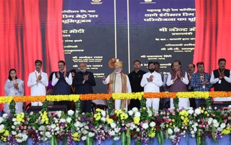 Prime Minister Shri Narendra Modi Inaugurates And Lays Foundation Stone