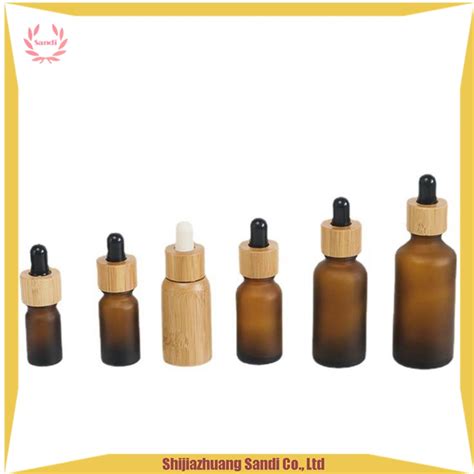 Round Bottle With Dropper Cap Wholesale Cosmetic Skincare Packaging