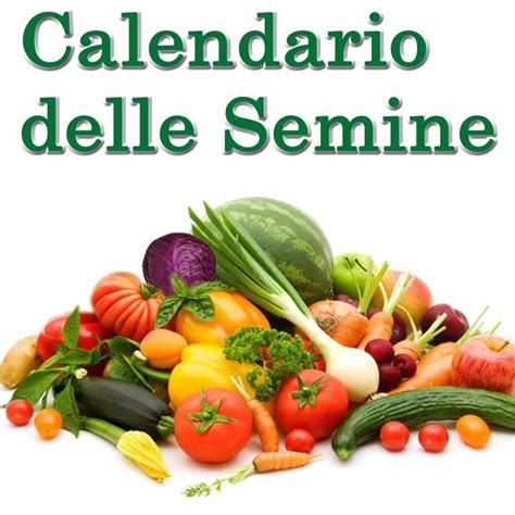 Calendario Delle Semine Nuova Elica