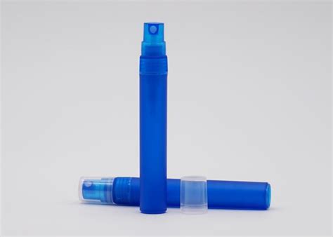 Ml Ml Ml Frosted Semprot Botol Biru Pen Bentuk Plastik Parfum Atomizer