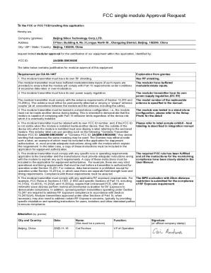 Fillable Online FCC OET TCB Form 731 Grant Of Equipment Life