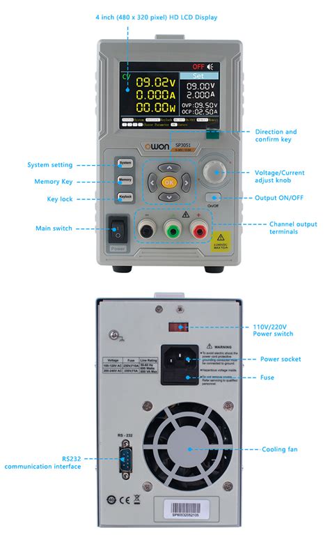 Owon Sp Series Dc Power Supply