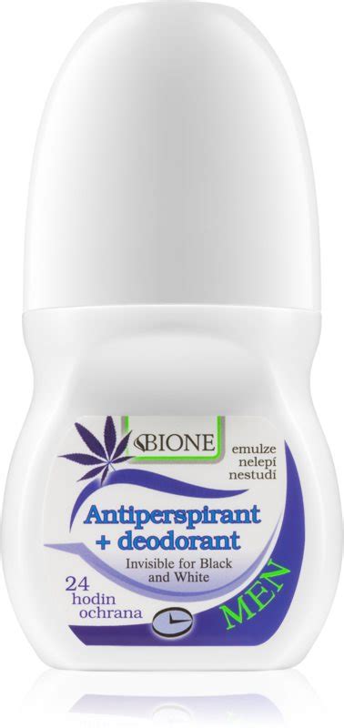 Bione Cosmetics Cannabis Antiperspirant Roll On For Men Notino Co Uk