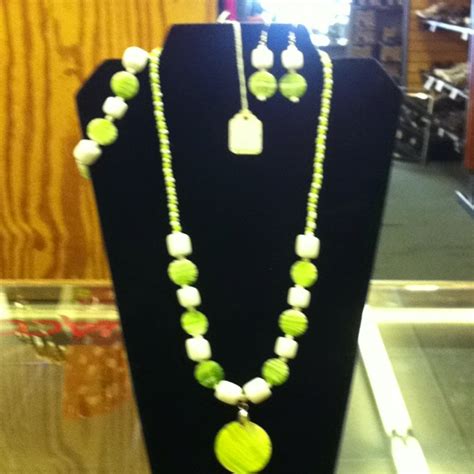 Lime Green Jewelry Set 2000
