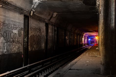 Underground Train Tunnel