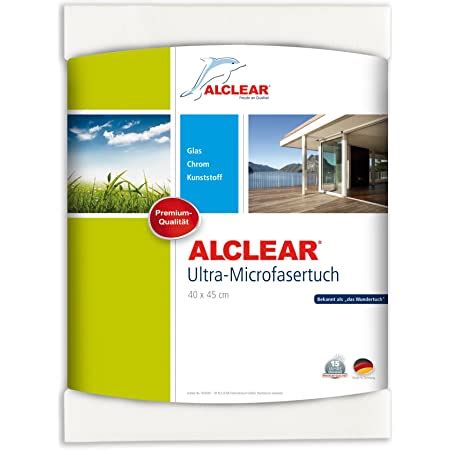 ALCLEAR Auto Microfasertuch Trockenwunder für Autopflege 2er Set