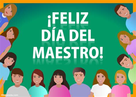 Tarjeta Feliz Día del Maestro tarjetas de Día del Maestro